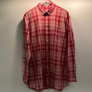 Custom Made Red Plaid Men's Shirt by Trumaker